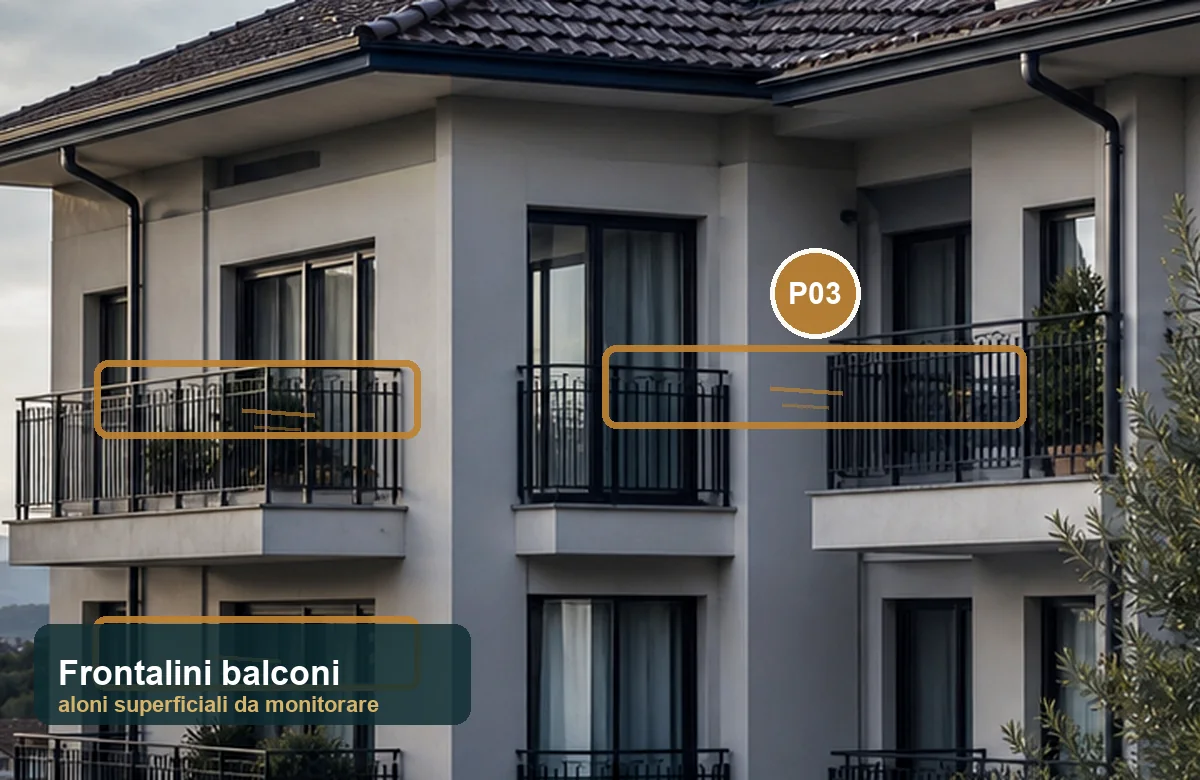 Dettaglio P03 frontalini lato cortile
